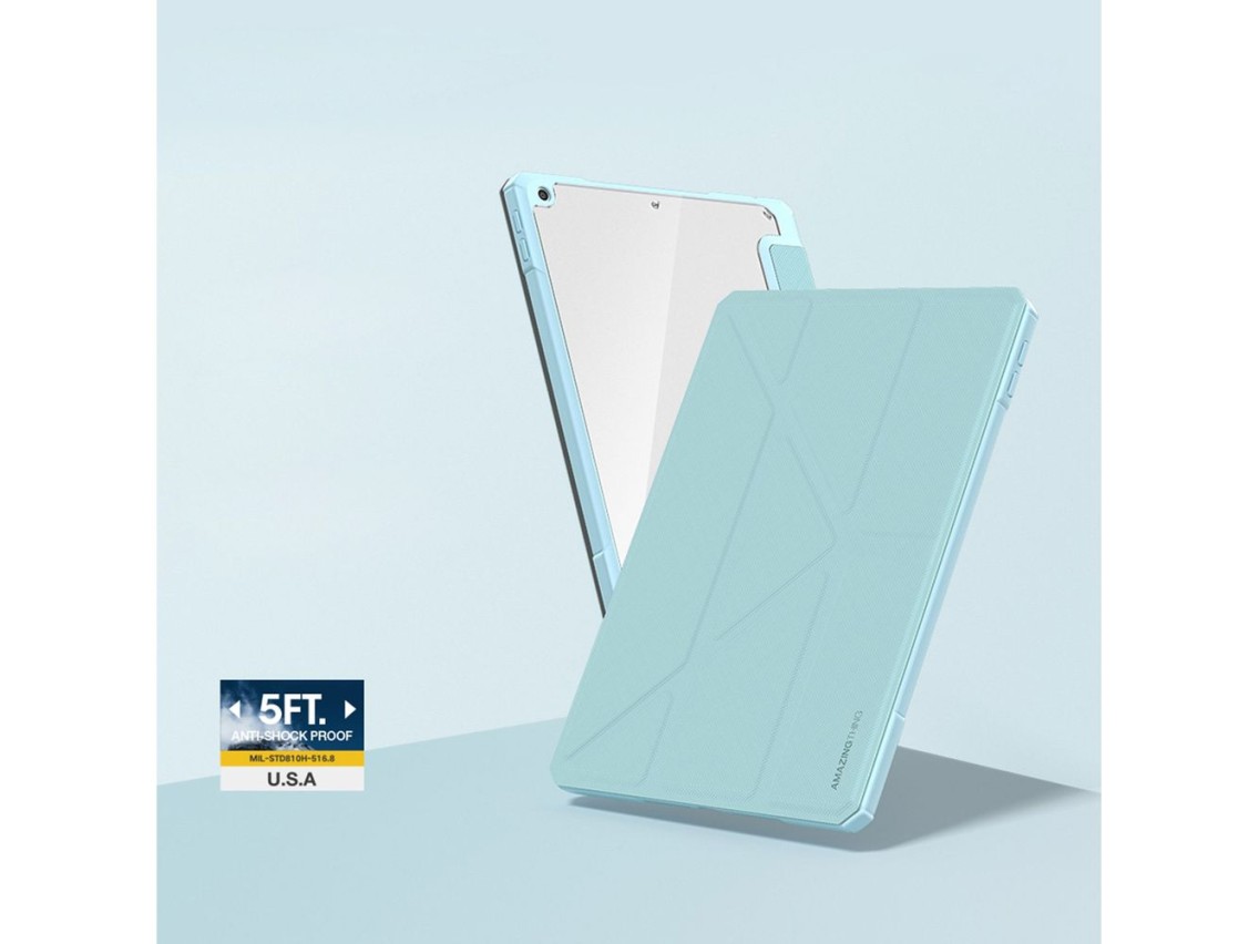 AmazingThing Titan Pro Folio Case for iPad Air 11" M3/M4 (2025/2026) - Blue