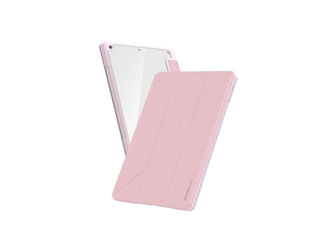 Funda AmazingThing Titan Pro Folio para iPad Air de 11" M3/M4 (2025/2026) - Rosa