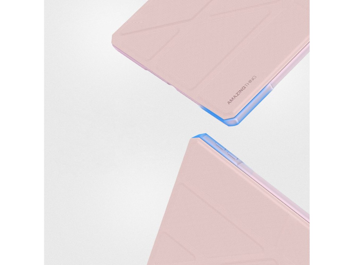 Funda AmazingThing Titan Pro Folio para iPad Air de 11" M3/M4 (2025/2026) - Rosa