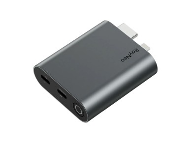 HDMI to USB-C adapter for charging AR RayNeo glasses