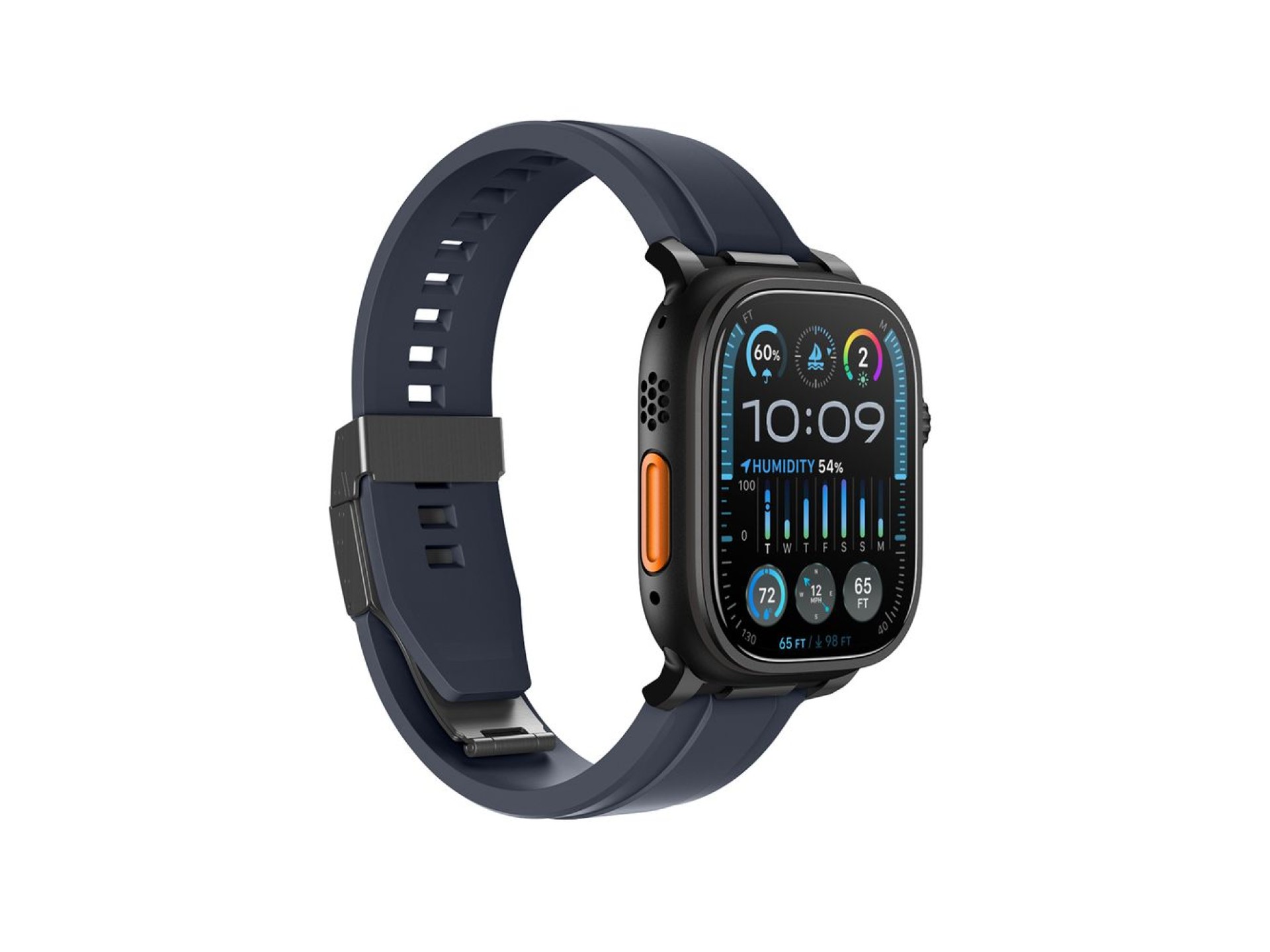 Protector de pantalla de cristal AmazingThing Radix para Apple Watch Ultra 3 de 49 mm