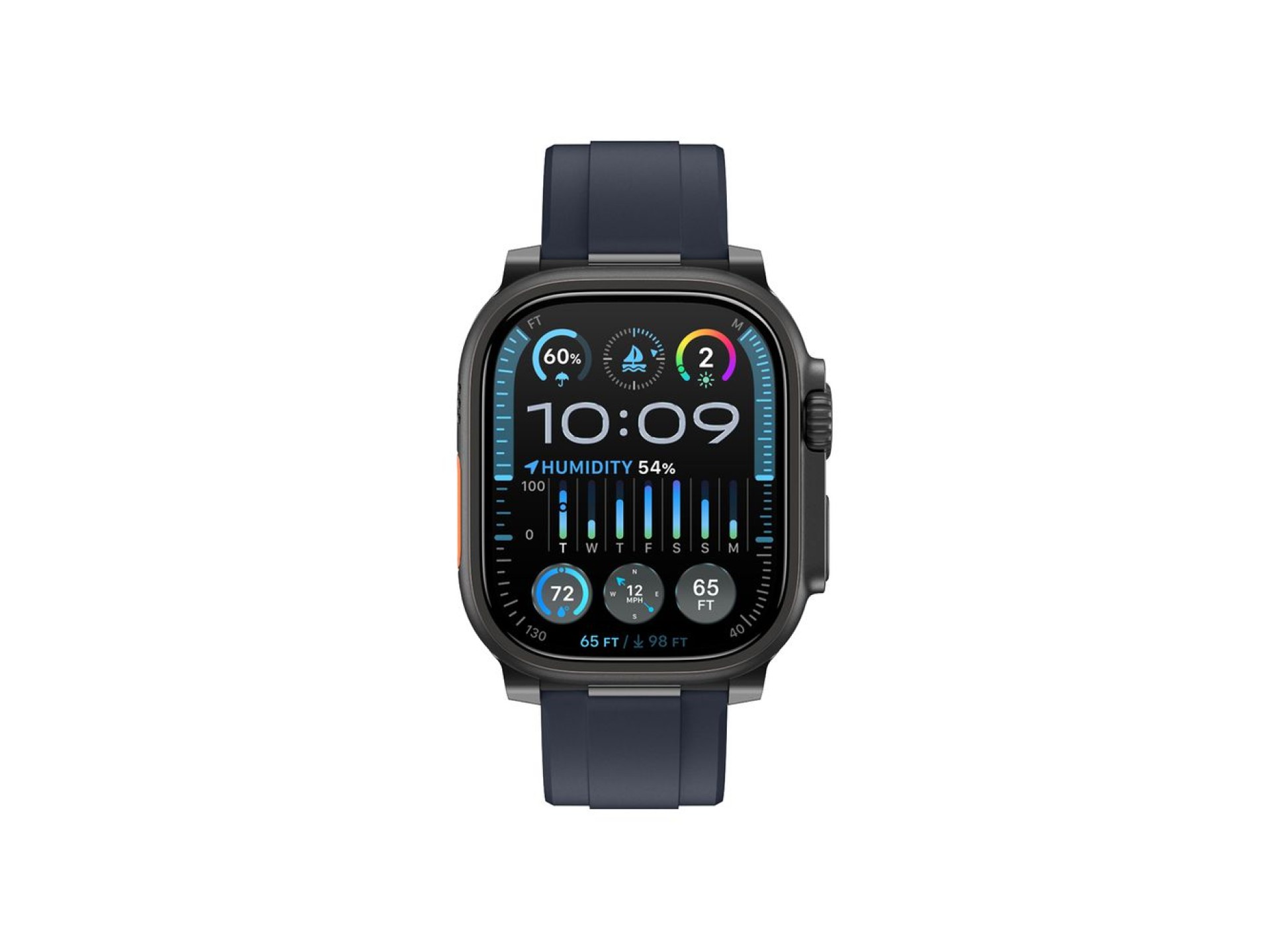 Protector de pantalla de cristal AmazingThing Radix para Apple Watch Ultra 3 de 49 mm