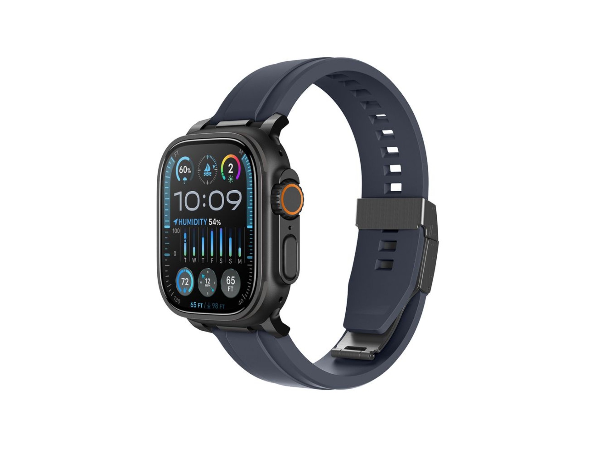 Protector de pantalla de cristal AmazingThing Radix para Apple Watch Ultra 3 de 49 mm