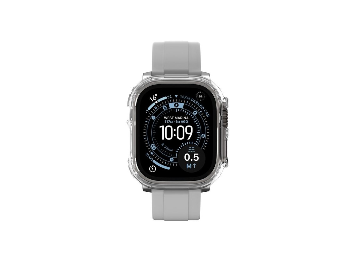 AmazingThing Minimal Protective Case for Apple Watch UItra 3 49mm - Transparent