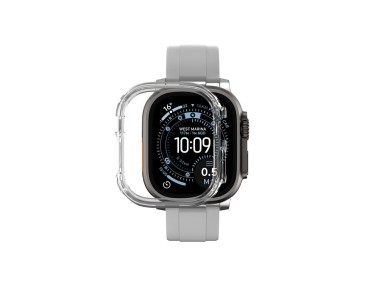 Capa protetora minimalista AmazingThing para Apple Watch Ultra 3 49mm - Transparente Capa protetora minimalista AmazingThing para Apple Watch Ultra 3 49mm - Transparente