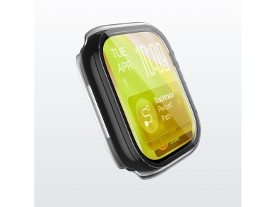 Protetor de tela de vidro AmazingThing Radix com capa para Apple Watch Series 11 42mm - Transparente