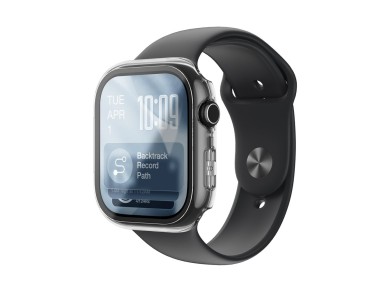AmazingThing Radix Glass Screen Protector with Case for Apple Watch Series 11 46mm - Clear AmazingThing Radix Glass Screen Protector with Case for Apple Watch Series 11 46mm - Clear