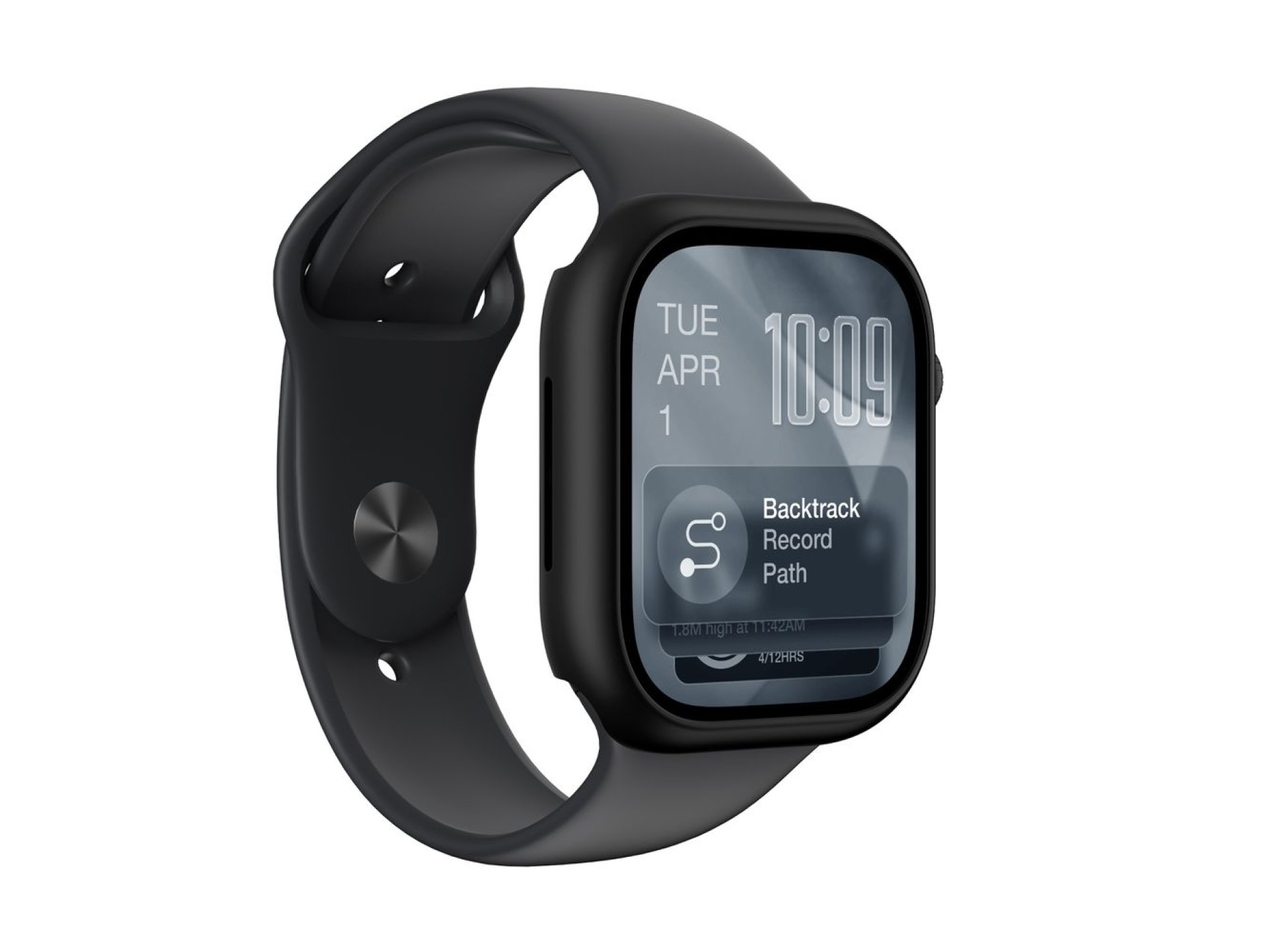 AmazingThing Minimal Protective Case for Apple Watch Series 11 42mm - Black