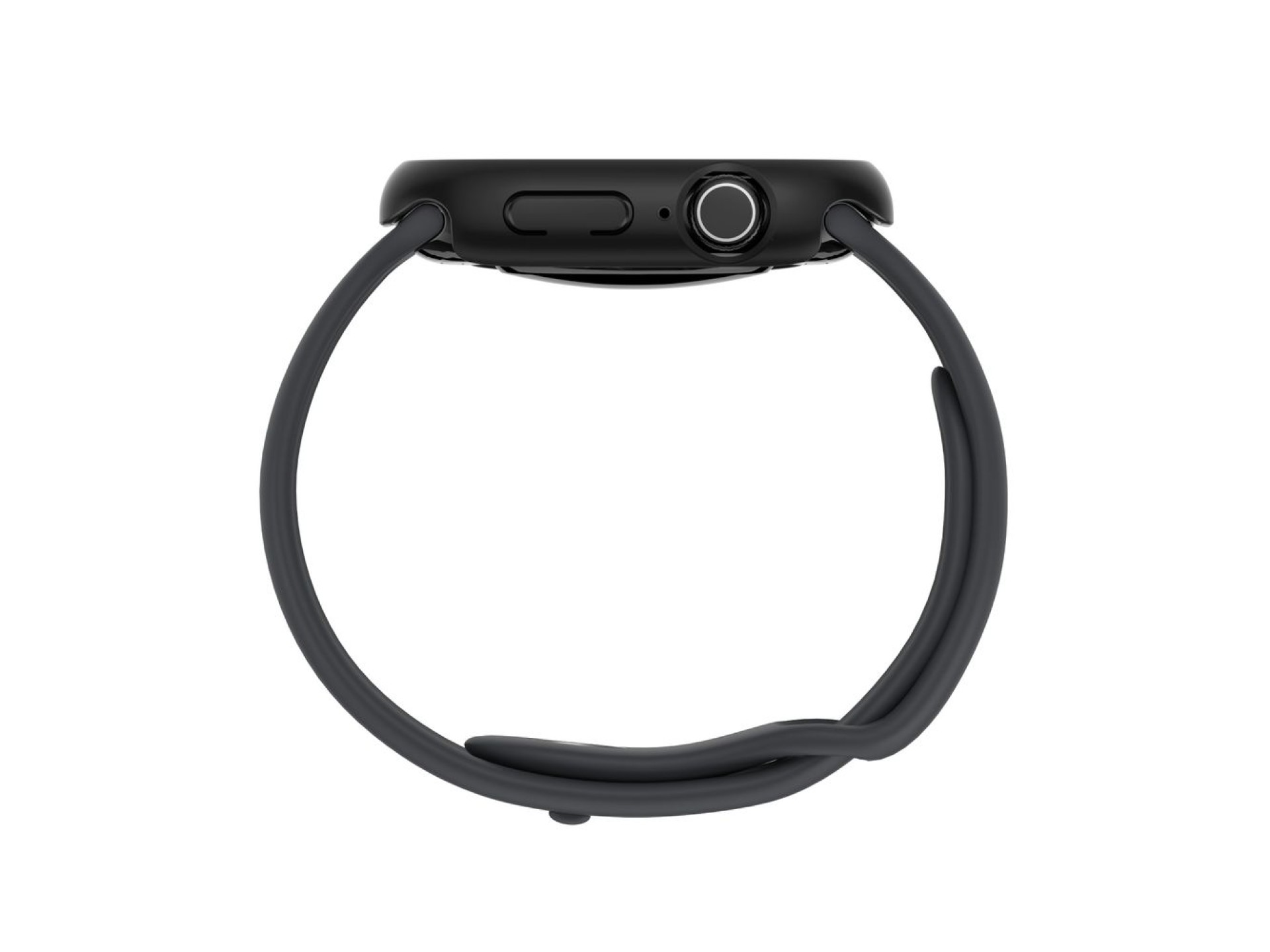 AmazingThing Minimal Protective Case for Apple Watch Series 11 42mm - Black