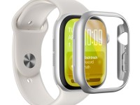 Capa protetora minimalista AmazingThing para Apple Watch Series 11 46mm - Prata Capa protetora minimalista AmazingThing para Apple Watch Series 11 46mm - Prata