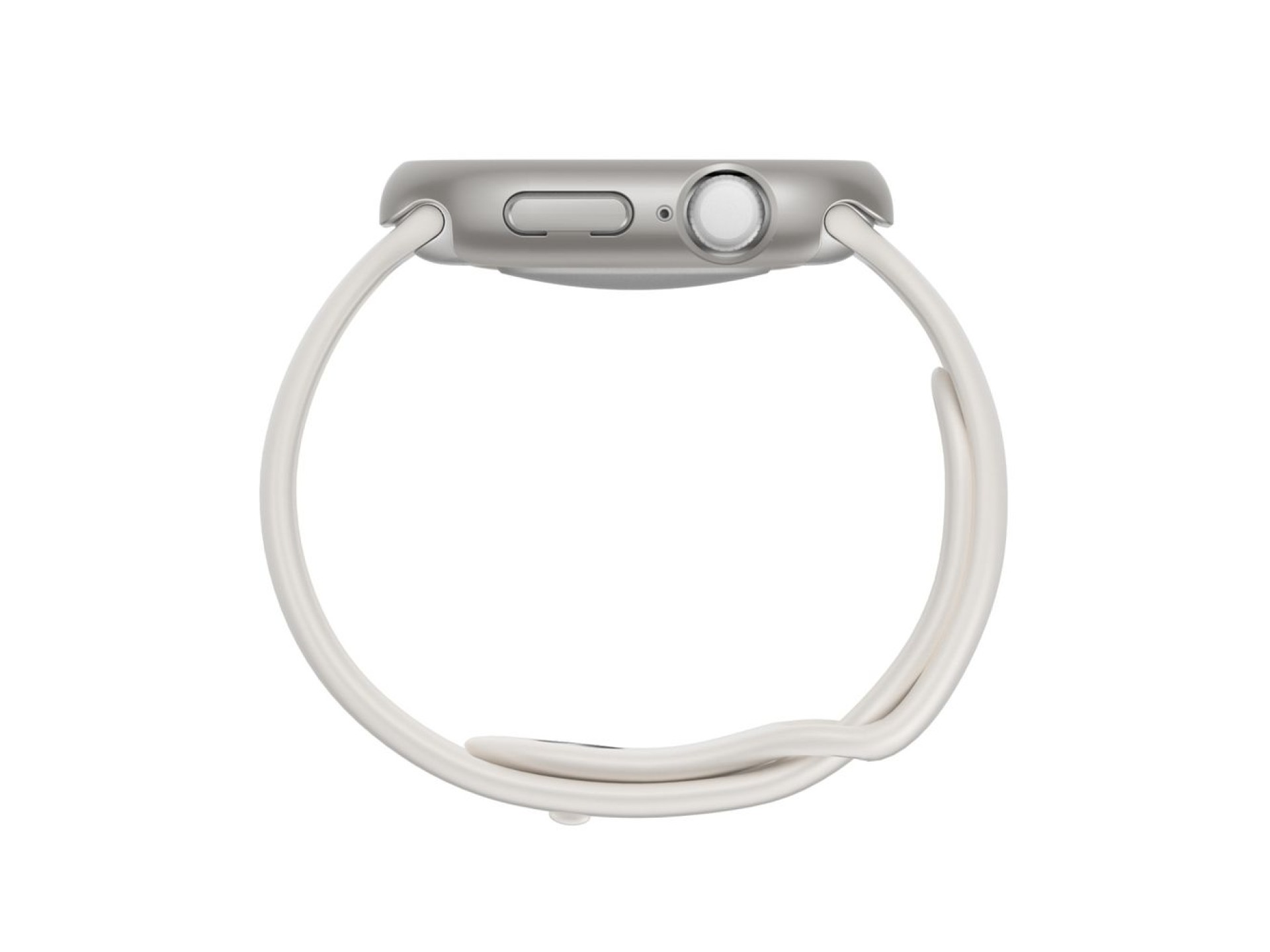 Capa protetora minimalista AmazingThing para Apple Watch Series 11 46mm - Prata