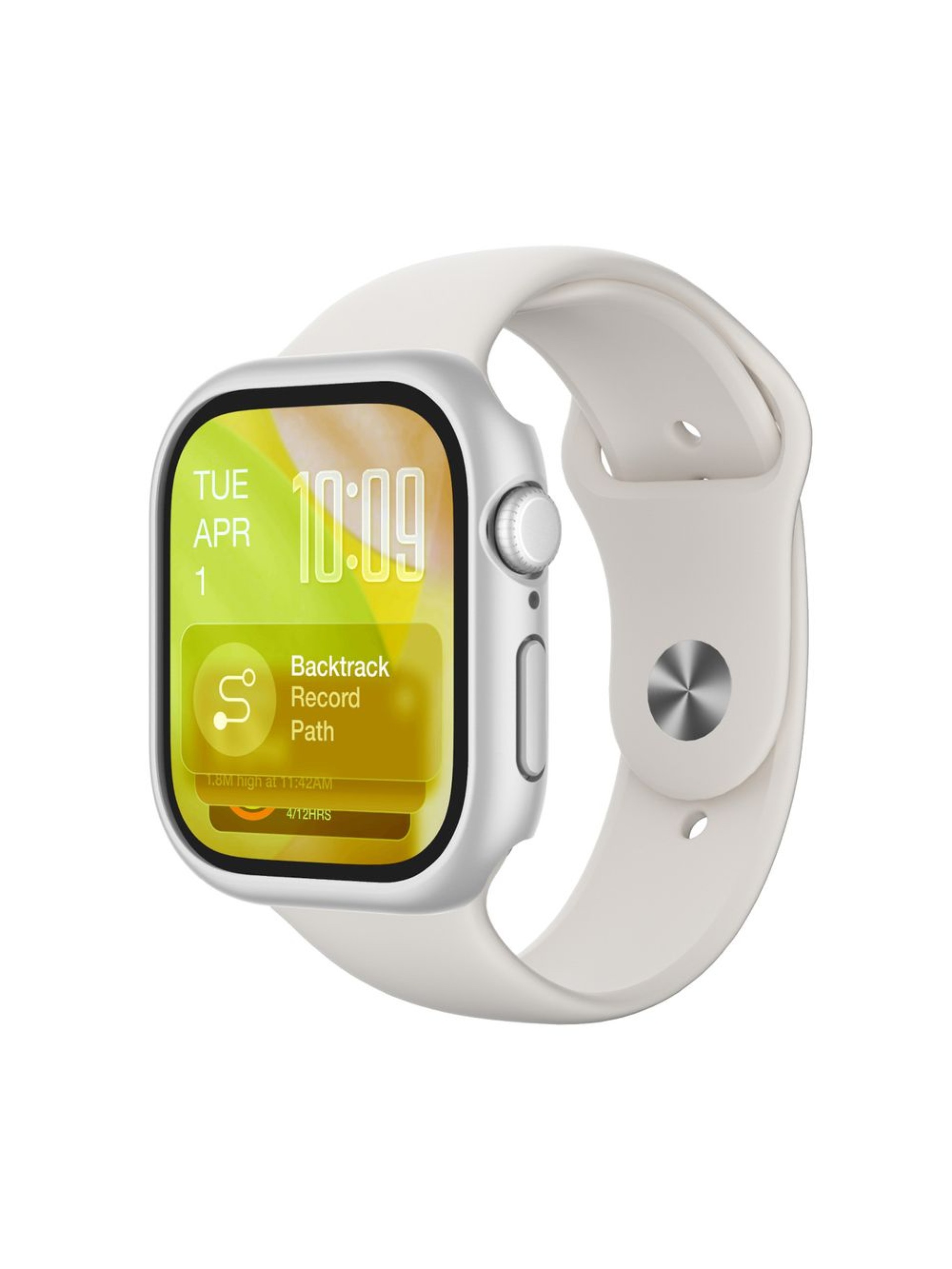 Capa protetora minimalista AmazingThing para Apple Watch Series 11 46mm - Prata