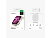 Capa protetora minimalista AmazingThing para Apple Watch Series 11 46mm - Prata Capa protetora minimalista AmazingThing para Apple Watch Series 11 46mm - Prata