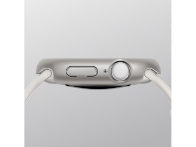 Capa protetora minimalista AmazingThing para Apple Watch Series 11 46mm - Prata Capa protetora minimalista AmazingThing para Apple Watch Series 11 46mm - Prata