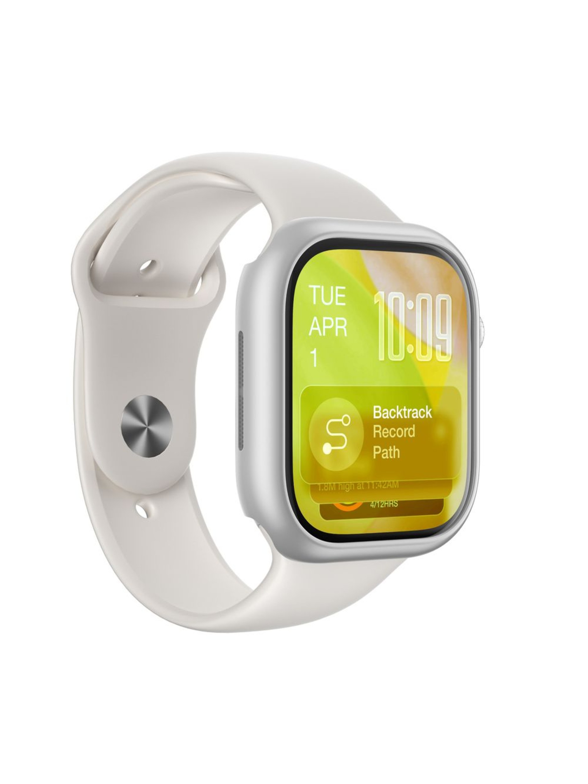 Capa protetora minimalista AmazingThing para Apple Watch Series 11 46mm - Prata