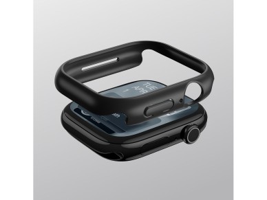 Funda protectora minimalista AmazingThing para Apple Watch Series 11 de 46 mm - Negra Funda protectora minimalista AmazingThing para Apple Watch Series 11 de 46 mm - Negra