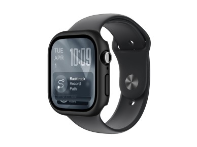 Funda protectora minimalista AmazingThing para Apple Watch Series 11 de 46 mm - Negra Funda protectora minimalista AmazingThing para Apple Watch Series 11 de 46 mm - Negra