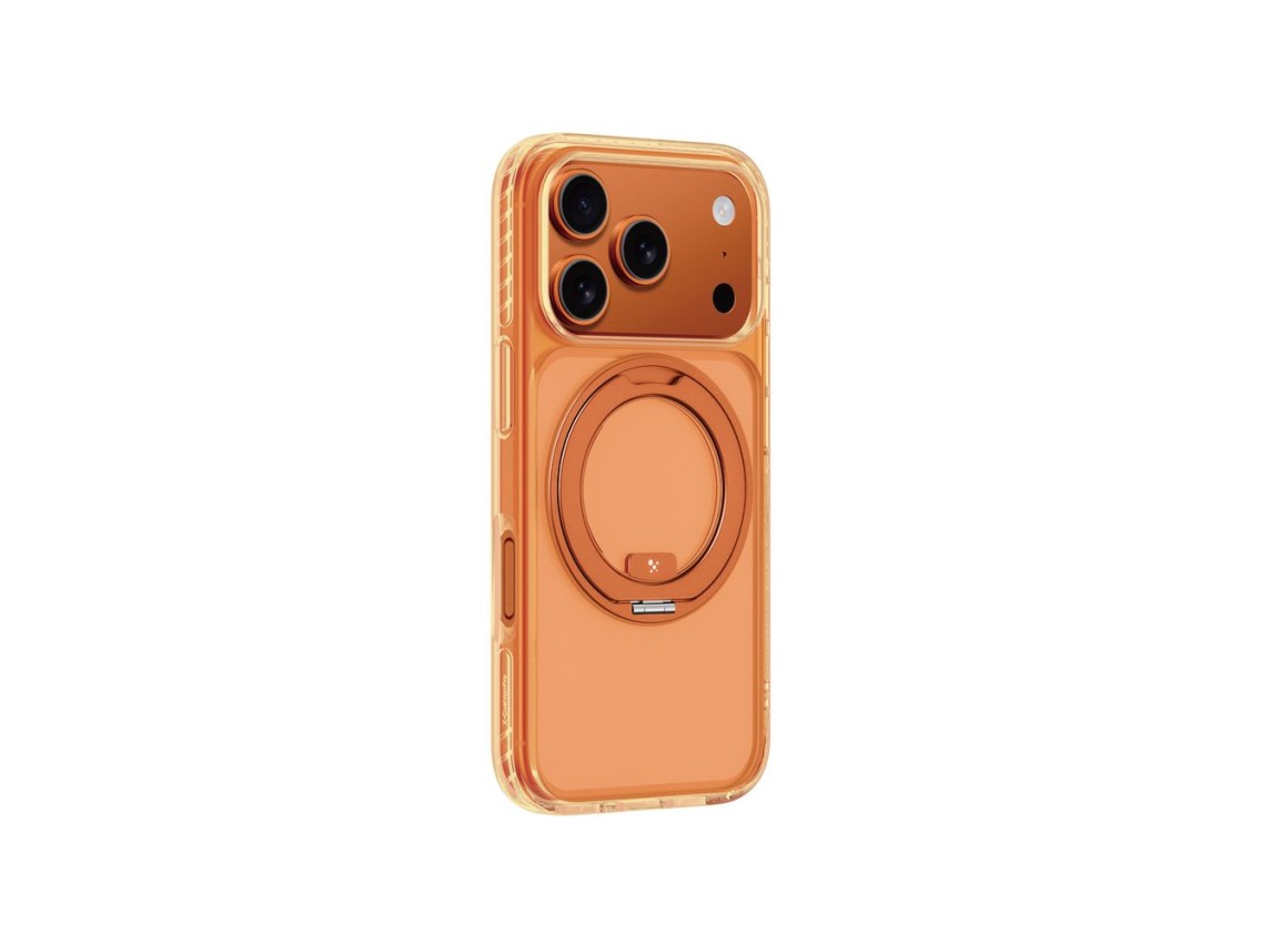 AmazingThing Titan Pro Spin case for iPhone 17 Pro compatible with MagSafe - orange