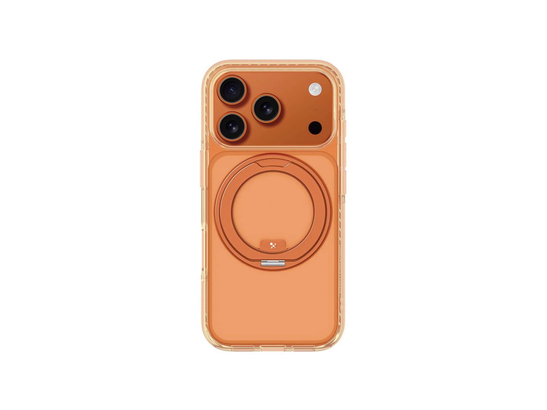 AmazingThing Titan Pro Spin case for iPhone 17 Pro compatible with MagSafe - orange