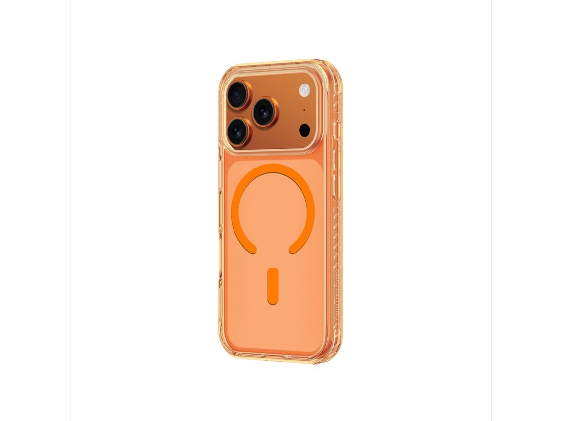 AmazingThing Titan Pro case for iPhone 17 Pro compatible with MagSafe - orange