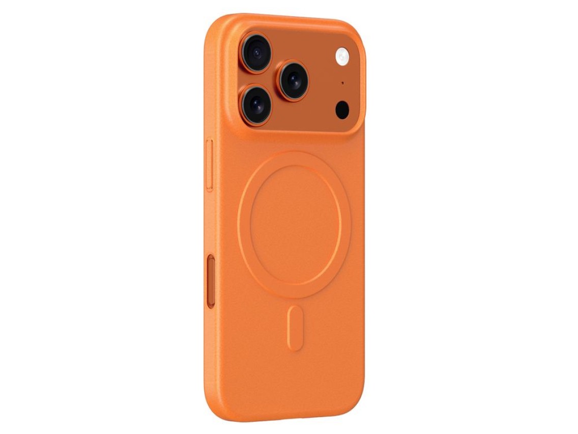 Capa AmazingThing Minimal Air para iPhone 17 Pro Max compatível com MagSafe - laranja