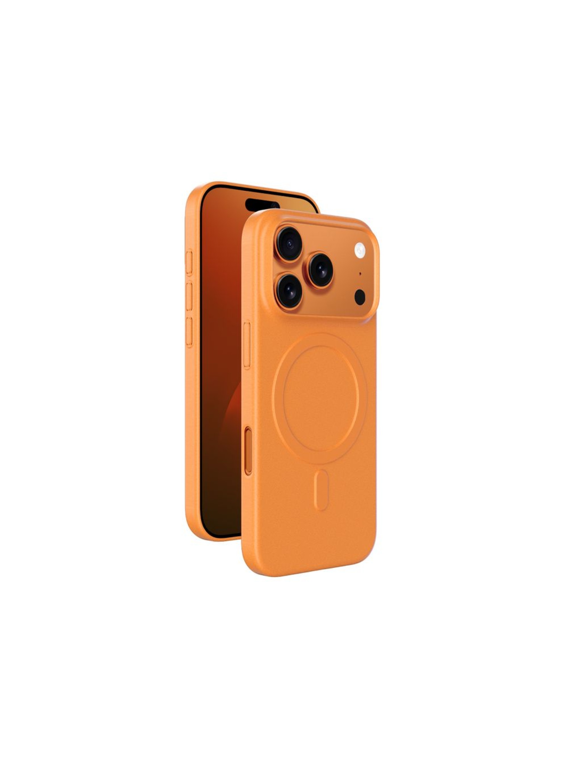 Capa AmazingThing Minimal Air para iPhone 17 Pro Max compatível com MagSafe - laranja