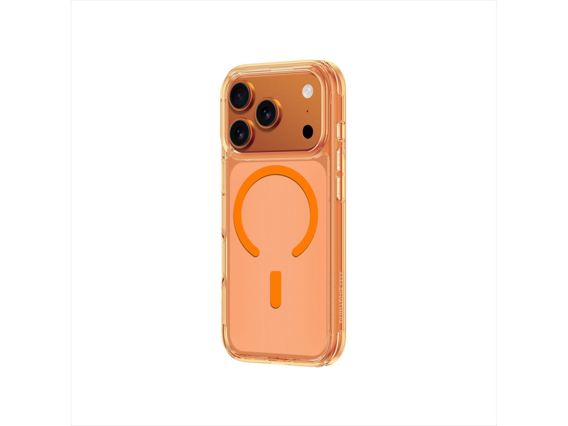 AmazingThing Minimal Mag Case for iPhone 17 Pro Max Compatible with MagSafe - Orange