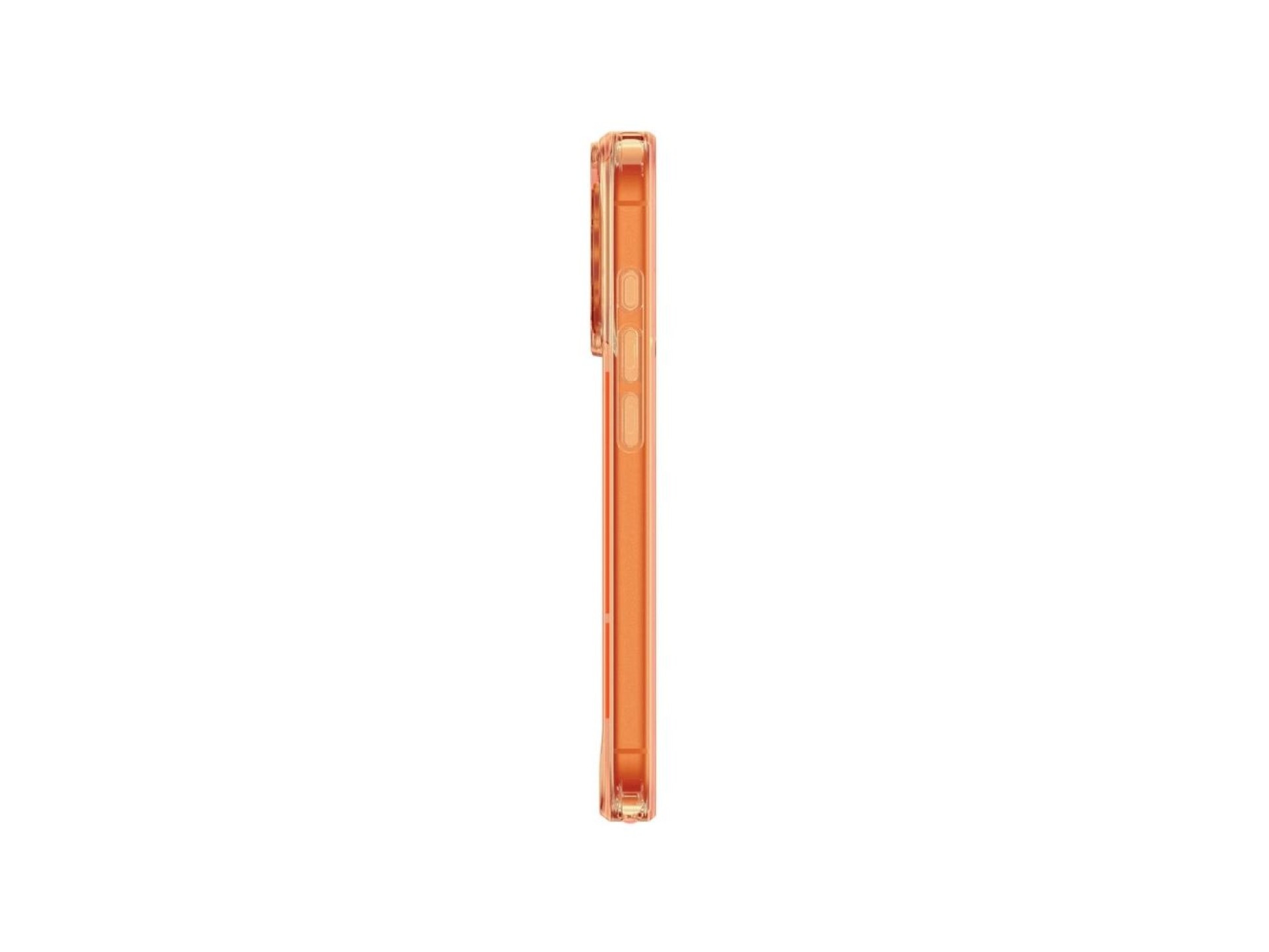Capa minimalista AmazingThing para iPhone 17 Pro, compatível com MagSafe - laranja