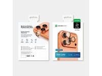 Lente de cámara AmazingThing AR de zafiro para iPhone 17 Pro / Pro Max - con marco naranja Lente de cámara AmazingThing AR de zafiro para iPhone 17 Pro / Pro Max - con marco naranja