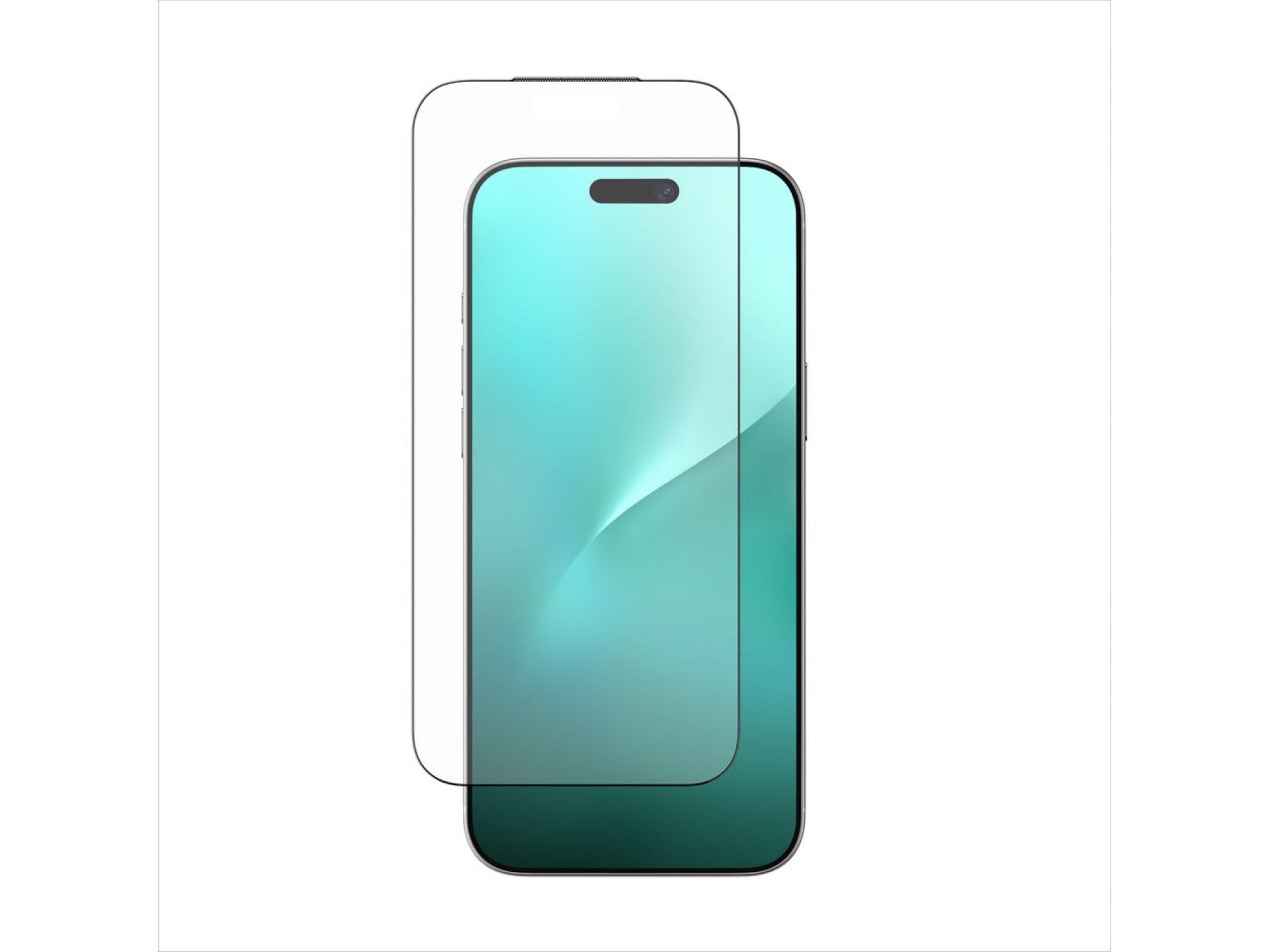Protector de pantalla de vidrio templado AmazingThing Titan Vision 7 para iPhone 17 Pro Max (mate)