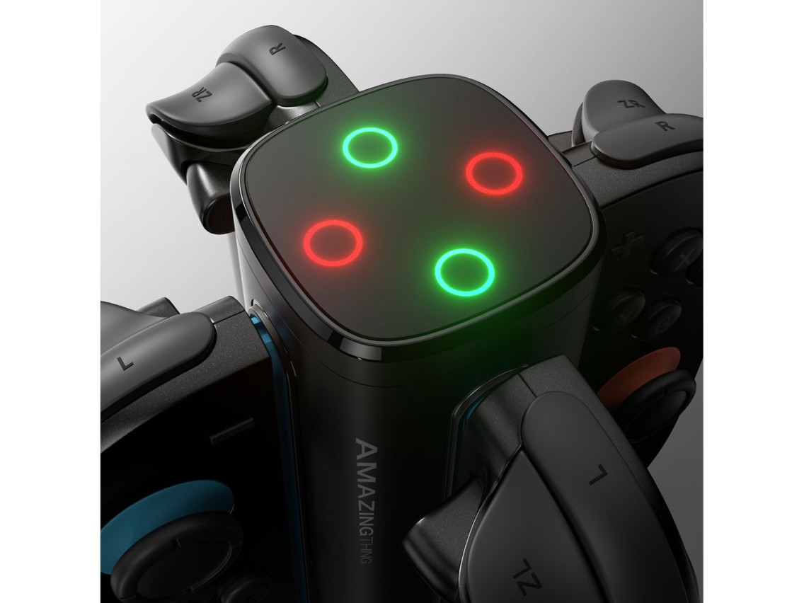 AmazingThing Thunder Pro PlayDock Charger for Nintendo Switch 2 Controllers - Black