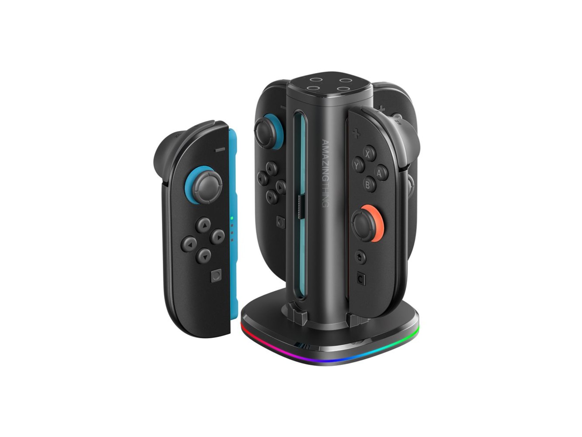 AmazingThing Thunder Pro PlayDock Charger for Nintendo Switch 2 Controllers - Black