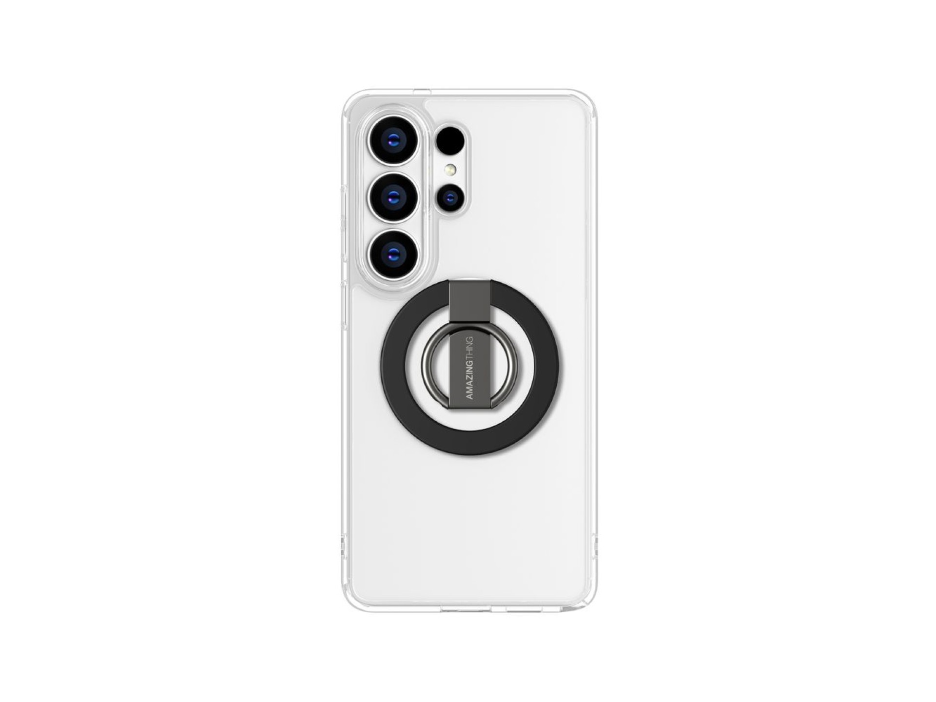 Funda AmazingThing Minimal Ring Set para Samsung S26 Ultra - Transparente