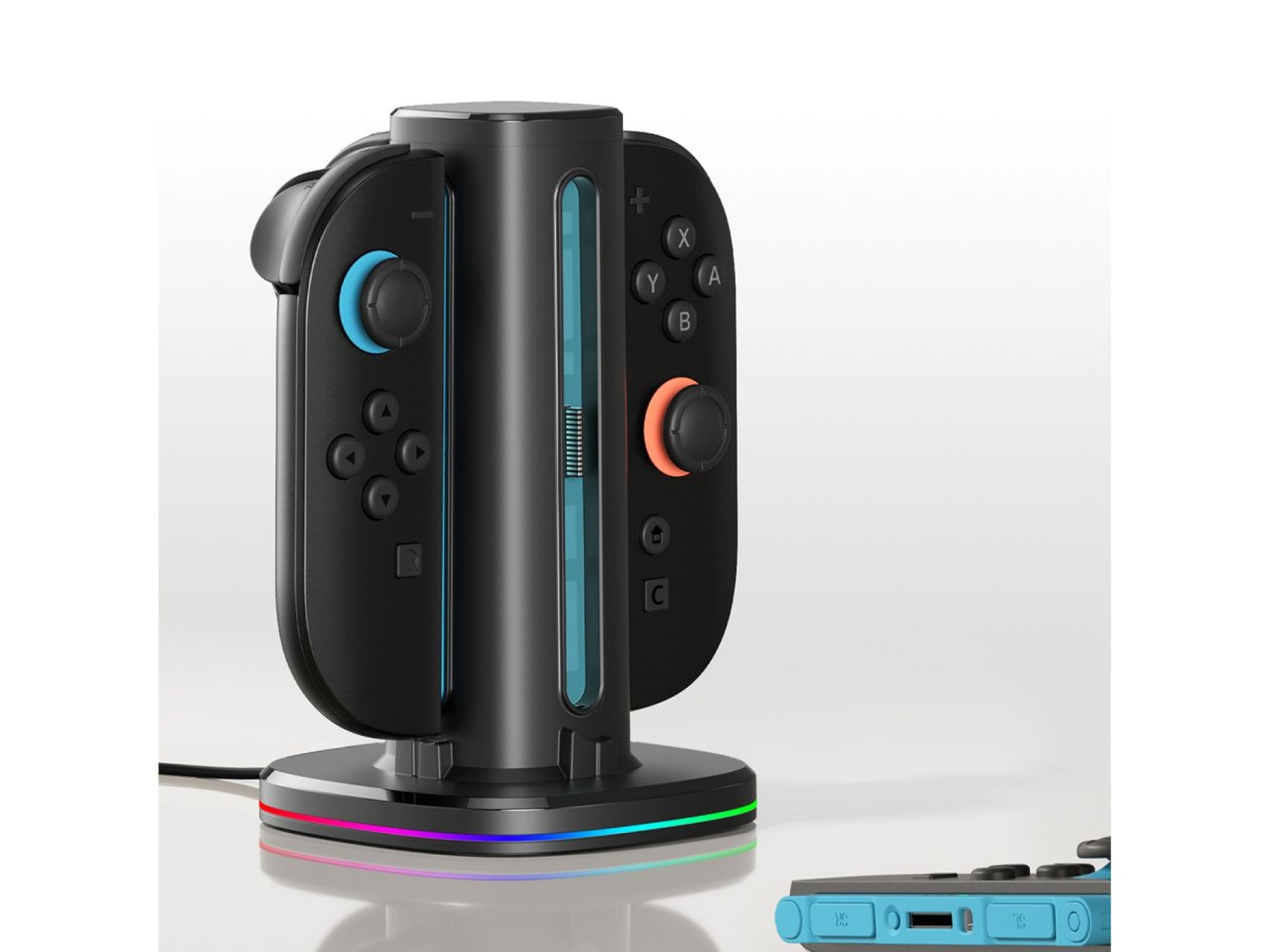 AmazingThing Thunder Pro PlayDock Charger for Nintendo Switch 2 Controllers - Black