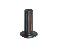 Carregador AmazingThing Thunder Pro PlayDock para 2 controles do Nintendo Switch - Preto