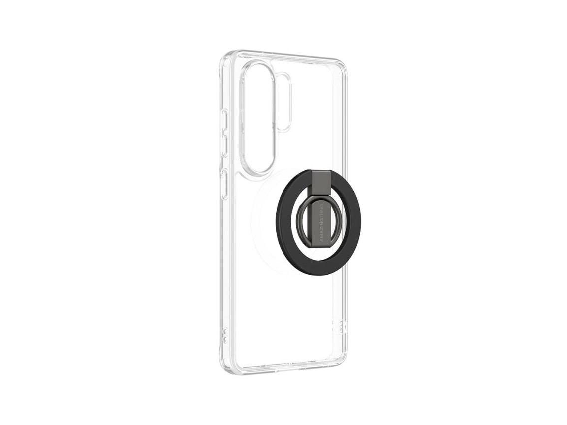 Funda AmazingThing Minimal Ring Set para Samsung S26 Ultra - Transparente