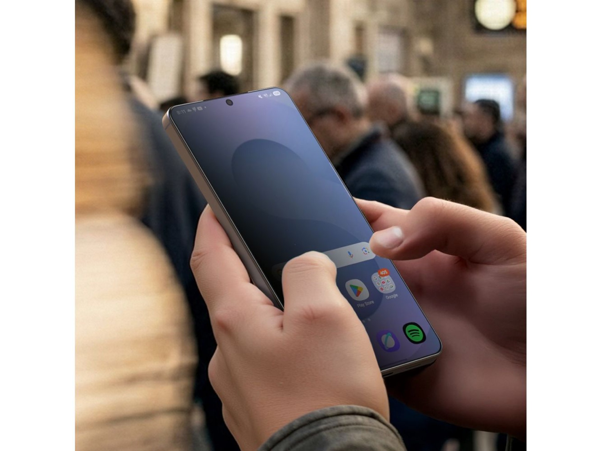 AmazingThing Radix Privacy Glass, cristal templado para Samsung S26 Ultra