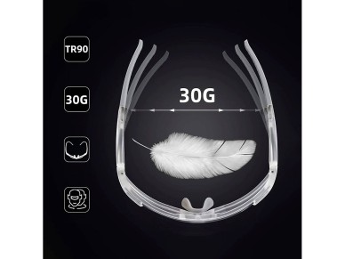 Gafas de ciclismo fotocromáticas Rockbros SP291 con protección UV400 - blancas Gafas de ciclismo fotocromáticas Rockbros SP291 con protección UV400 - blancas
