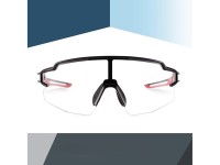 Gafas de ciclismo fotocrom�ticas Rockbros 10173 UV400 - Negro y rojo