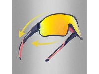 Gafas de ciclismo polarizadas Rockbros 10134PL - Azul y rosa Gafas de ciclismo polarizadas Rockbros 10134PL - Azul y rosa