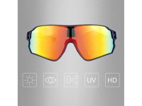 Gafas de ciclismo polarizadas Rockbros 10134PL - Azul y rosa Gafas de ciclismo polarizadas Rockbros 10134PL - Azul y rosa