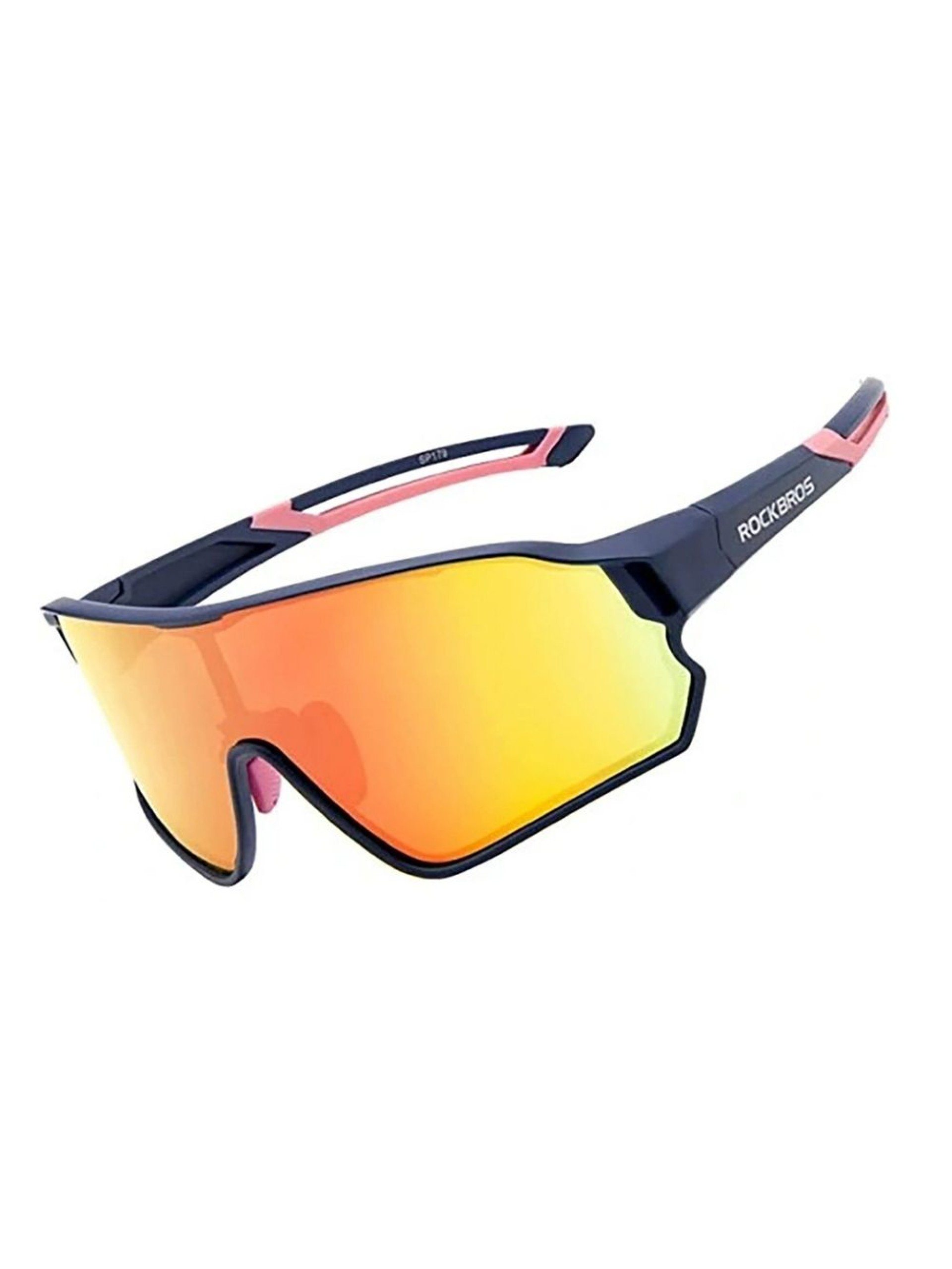 Gafas de ciclismo polarizadas Rockbros 10134PL - Azul y rosa