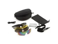 Gafas de ciclismo polarizadas Rockbros 10003 - Negras
