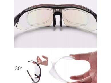Rockbros 10003 Polarized Cycling Glasses - Black