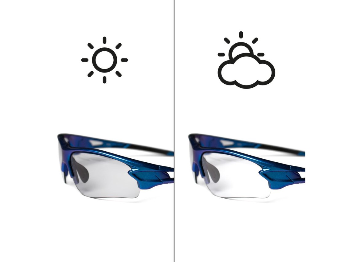 Gafas de ciclismo Rockbros 10069 UV400 - Azul