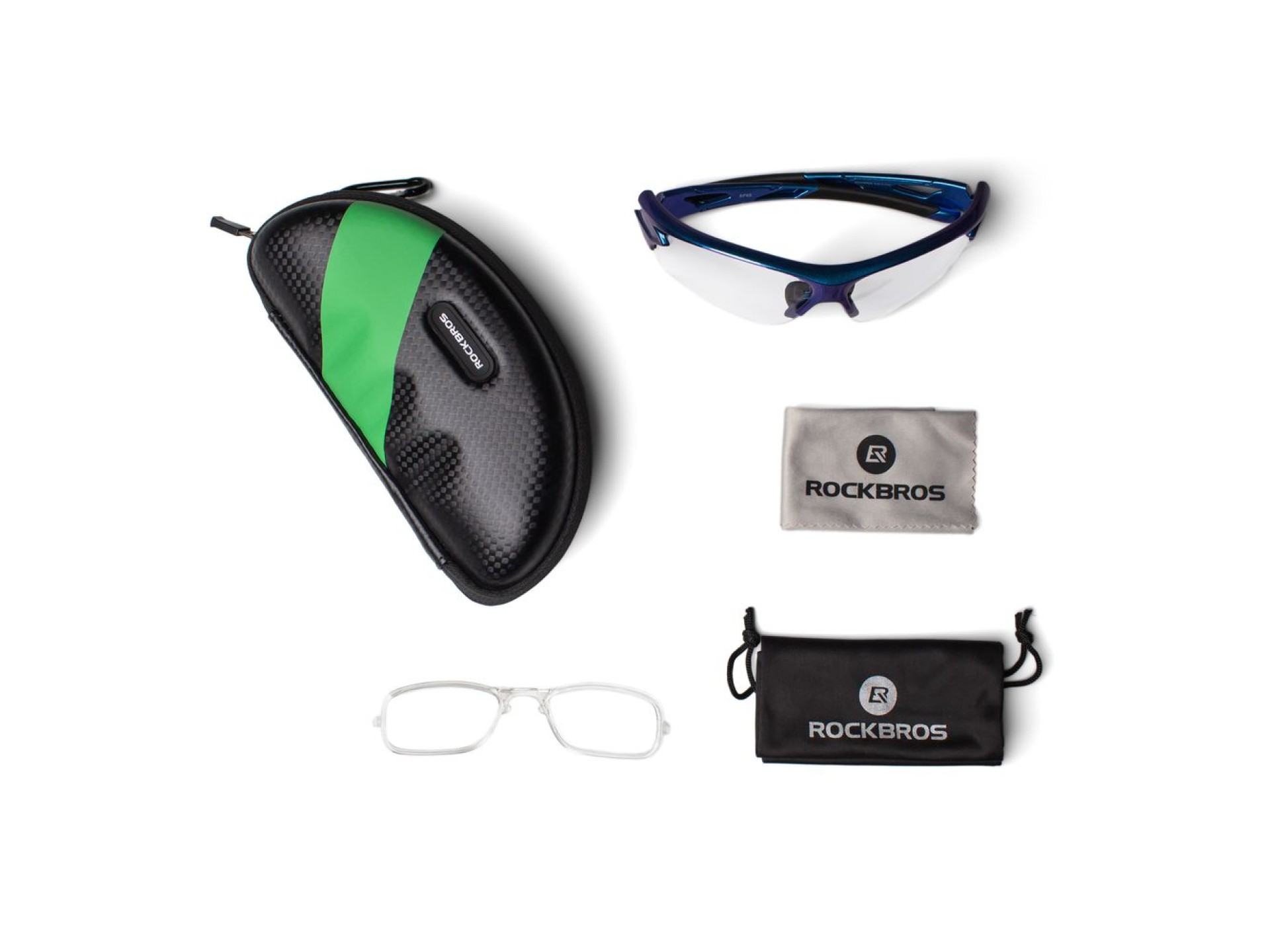 Gafas de ciclismo Rockbros 10069 UV400 - Azul