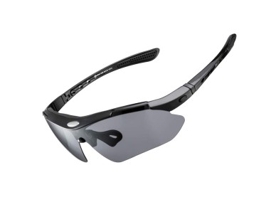 Rockbros 10003 Polarized Cycling Glasses - Black