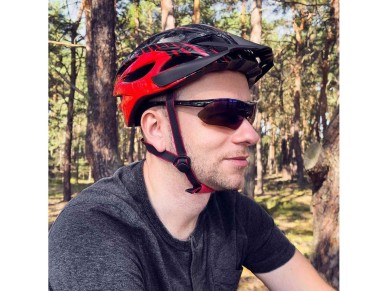Rockbros 10003 Polarized Cycling Glasses - Black