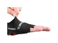 Luvas de ciclismo Rockbros S143-BK tamanho XL com inserções de gel - pretas Luvas de ciclismo Rockbros S143-BK tamanho XL com inserções de gel - pretas
