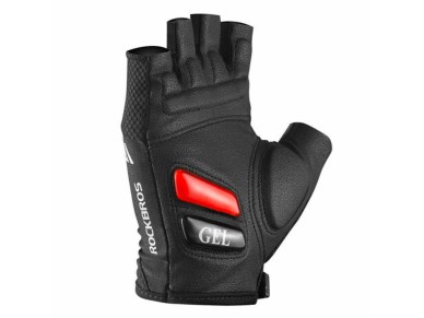Guantes de ciclismo Rockbros S143-BK XXL con inserciones de gel - negros Guantes de ciclismo Rockbros S143-BK XXL con inserciones de gel - negros